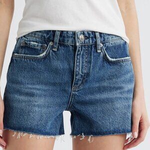 Rag & Bone Dre Raw Hem Shorts Size 34